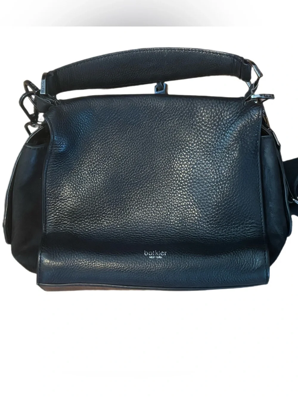 Botkier Nomad Black Leather Crossbody Bag - Great Condition (Repaired Loop)